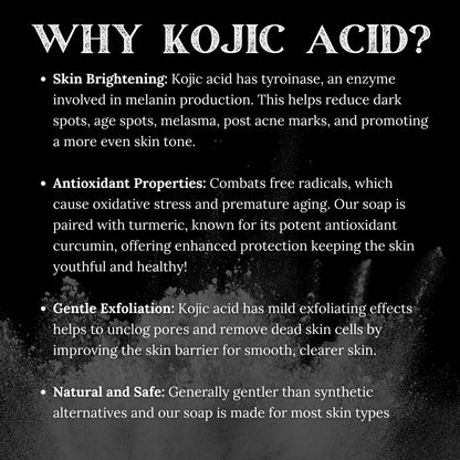 Kojic Acid Turmeric Organic Goat Milk Soap Bar